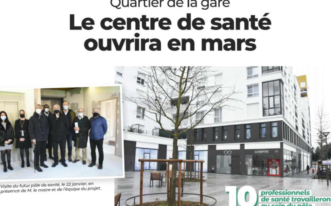 Montigny-les-Cormeilles / Quartier de la gare, le centre de santé ouvrira en mars